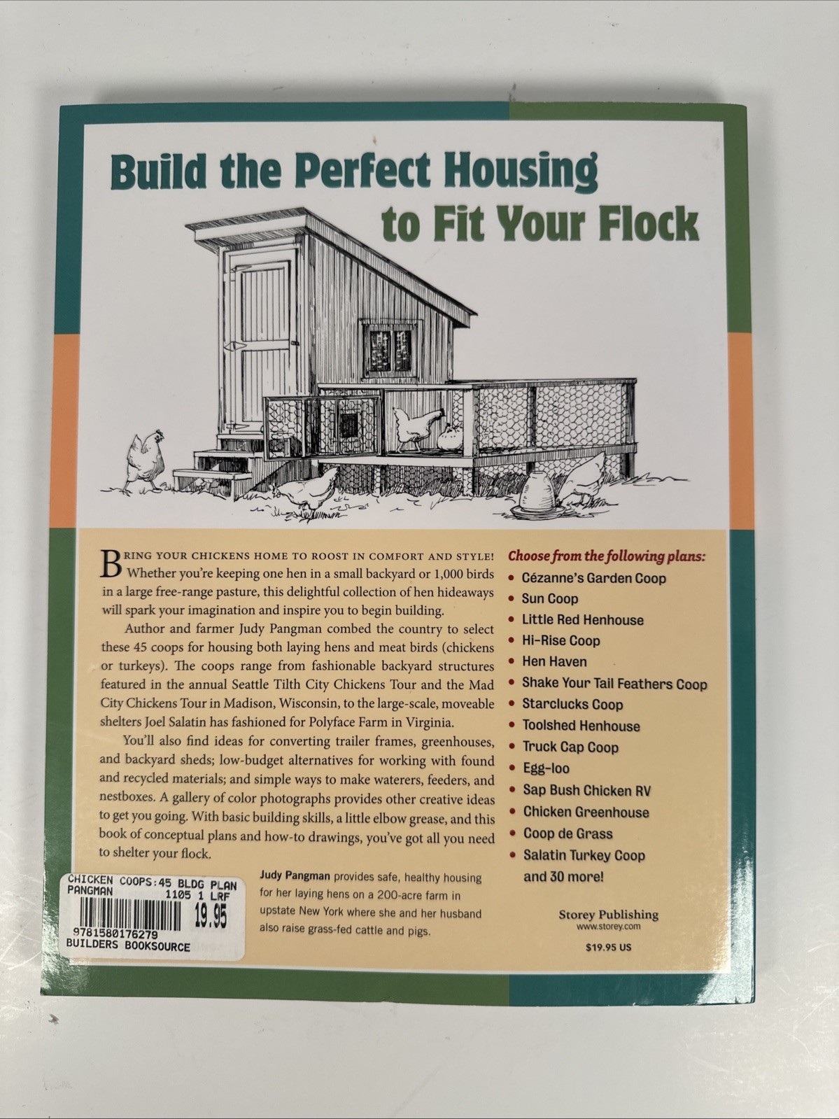 Chicken Coops: 45 Building Plans for Housing Your Flock by Judy Pangman How-To