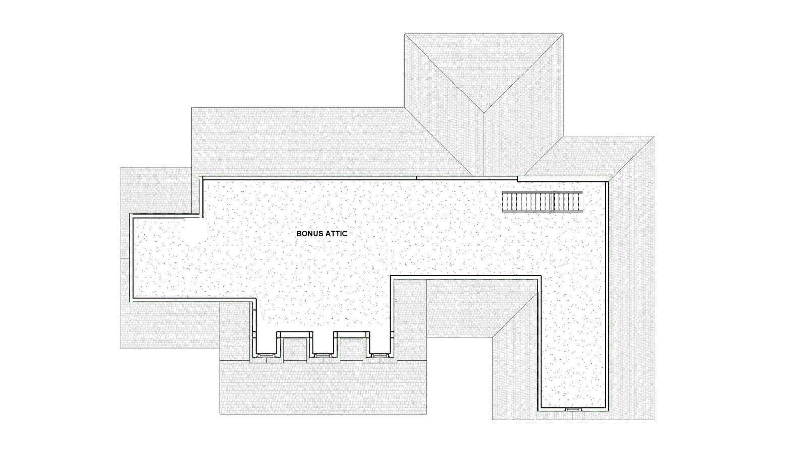 Modern Craftsman Farmhouse Triple Dormer 3 bed 2.5 bath (65’x91′) with bonus att