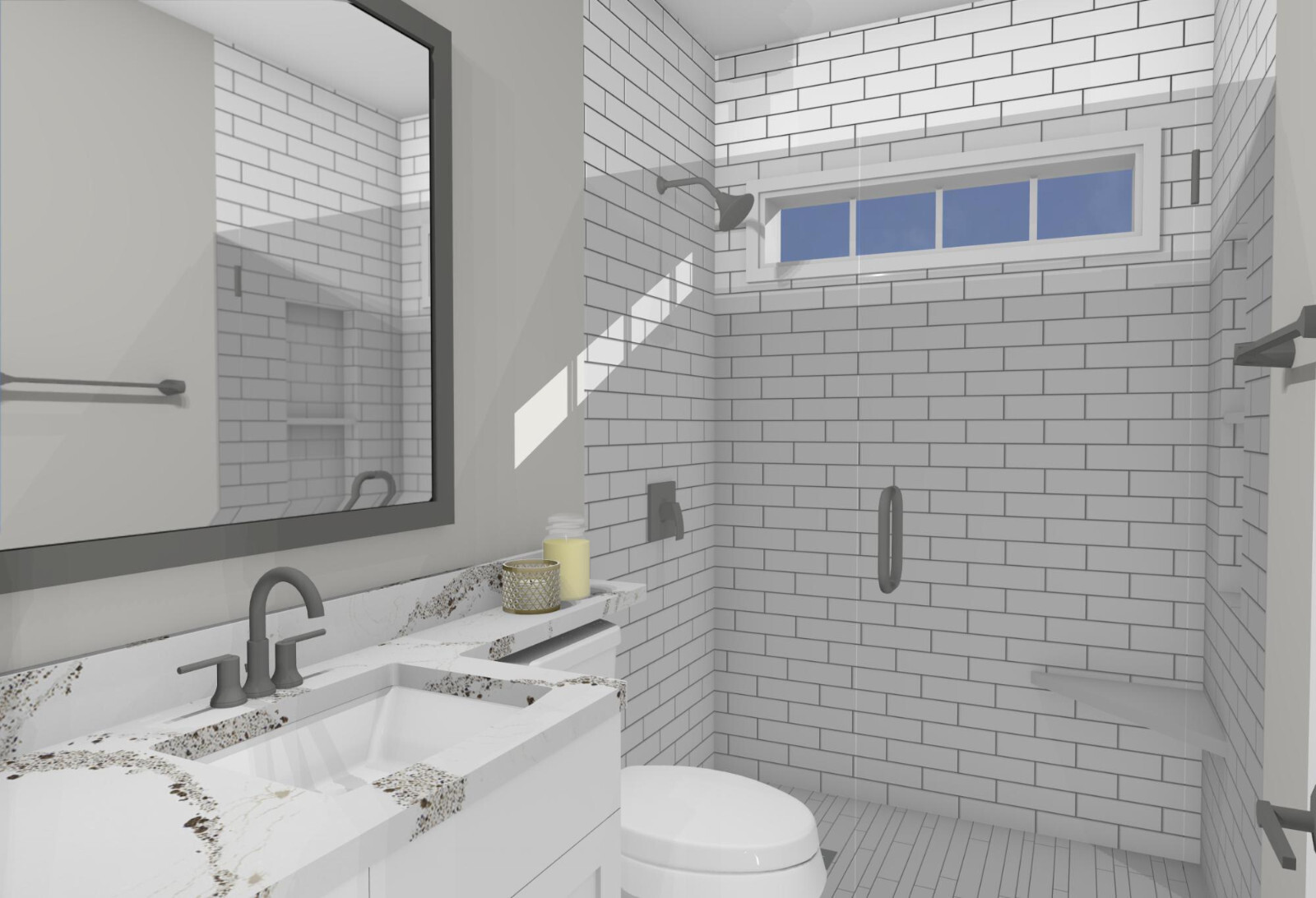 Garage Apartment (ADU) – 1 BR/1BA w/ Loft – Full House Plans, Blueprints #30010A