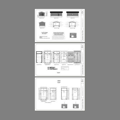 16×32 1-Car Garage — 512 sq ft — PDF Floor Plan — Model 1