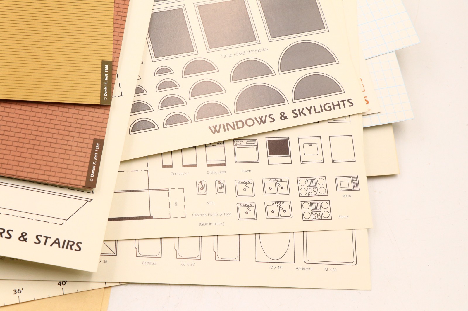 Rare Vintage Home Remodeling Kit Custom Floor Plan Model Building Design System