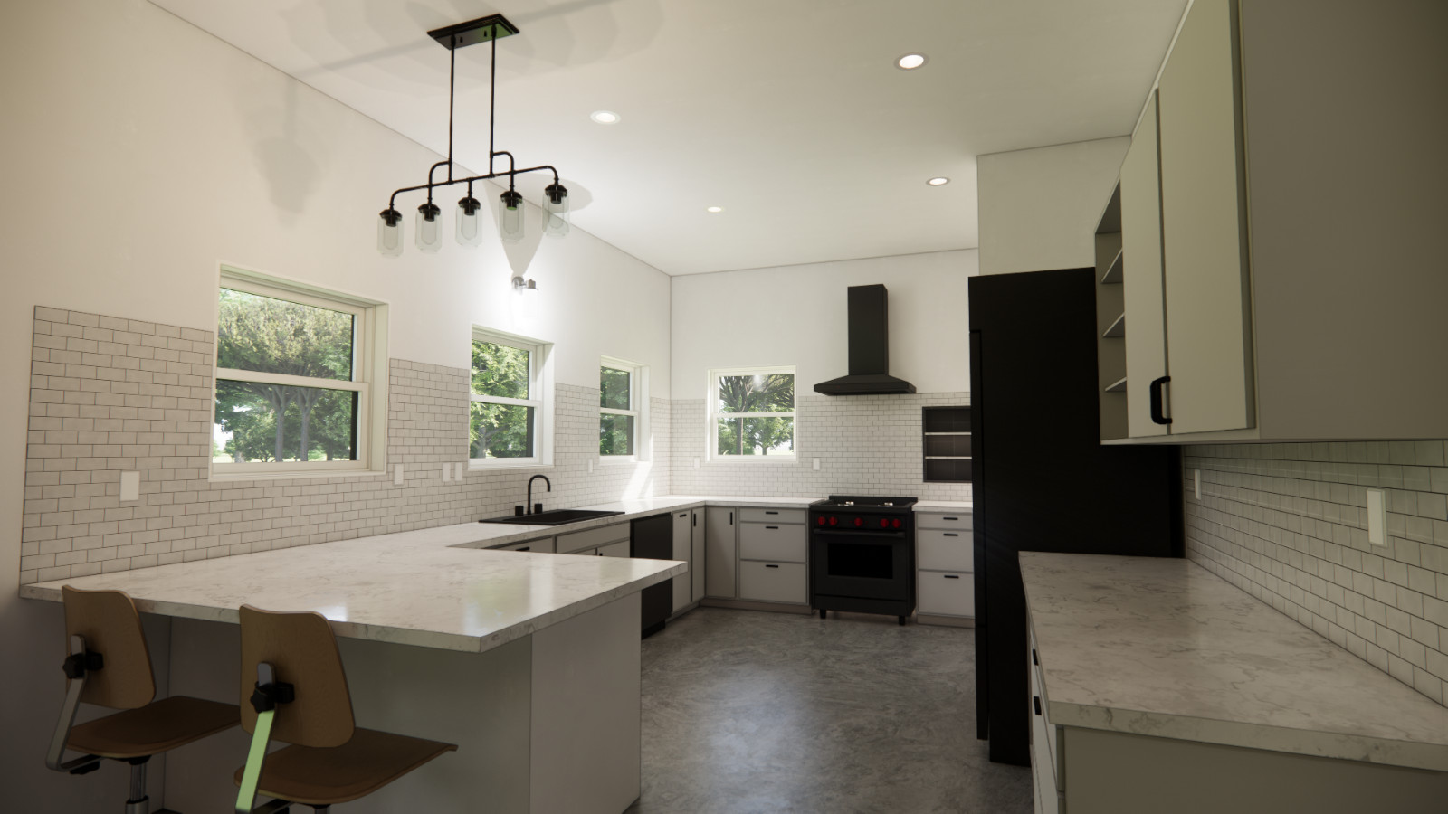 The Nueces Barndominium Plan – 2 Bedrooms / 2 Baths 1,543 SF Design Blueprints