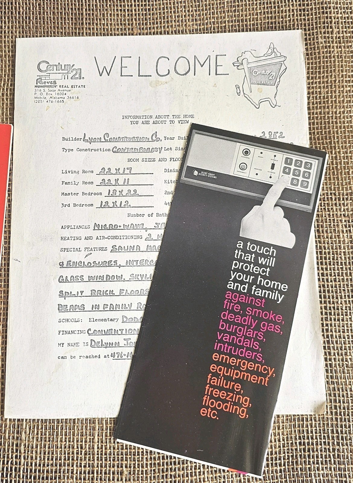 1979 Parade Of Homes Mobile Al Home Builders Ass. House Plans Book