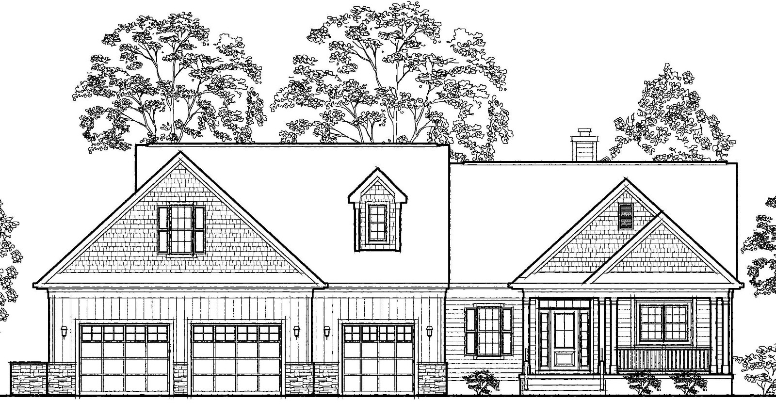 Custom Rancher Home House Plans Building Plans / 3 Bedroom / 2,125 Sq Ft