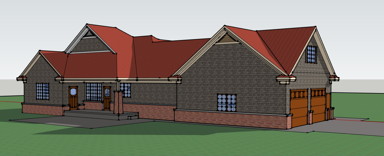 House Plan 2,162 SF RANCH WITH BASEMENT AND BONUS ROOM OVER GARAGE
