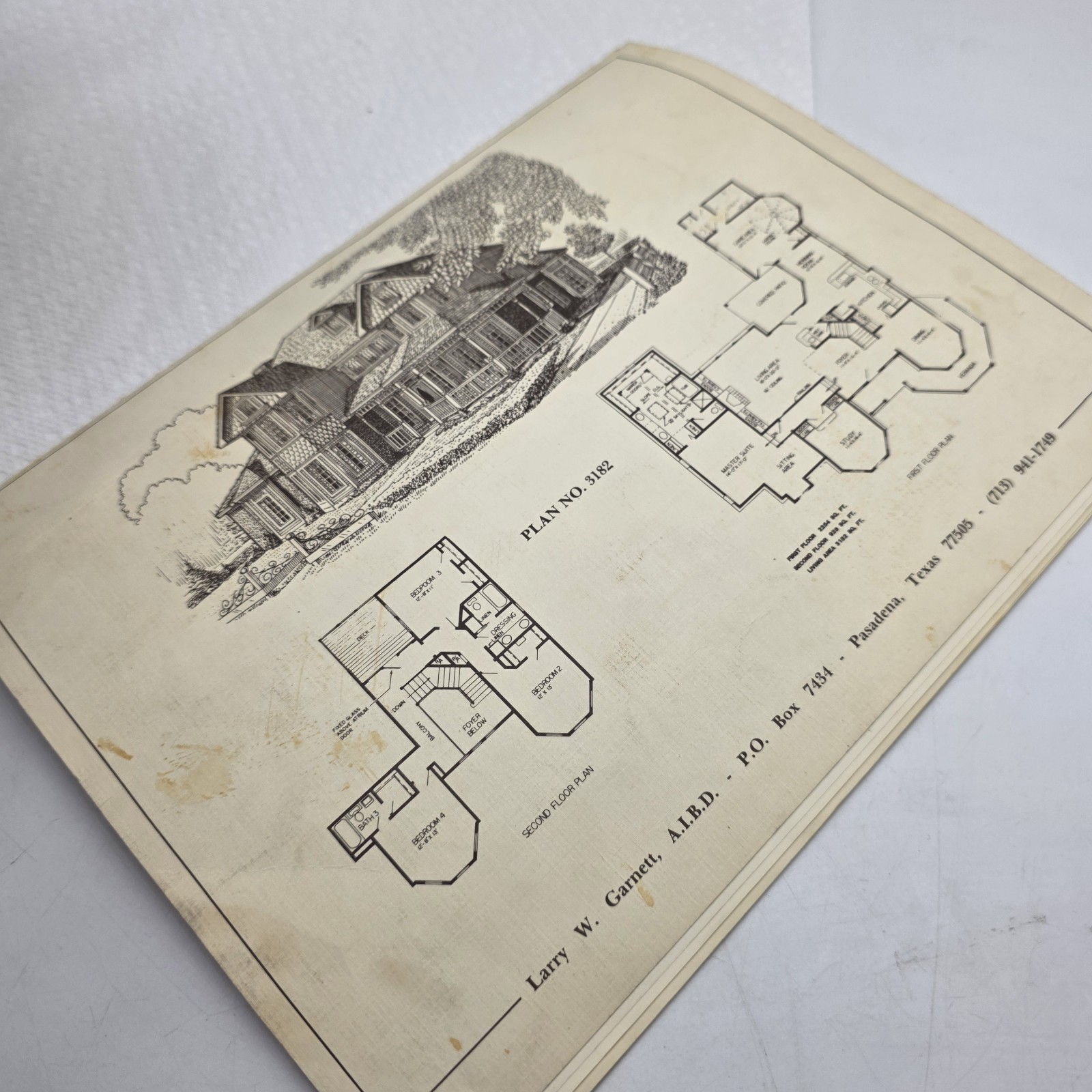 Vintage Victorian Homes Architectural Plan Booklet – Larry W. Garnett, A.I.B.D.