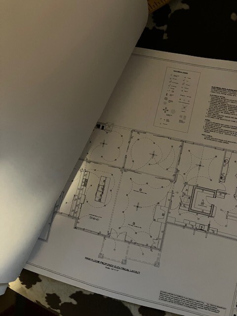 Complete Construction Plans PDF Small lot 55+ 3BR 2B 1820 + 2 car @ 1/4″ Scale