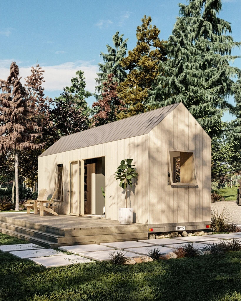 Modern House Plan Home Building Plans Blueprints, Small Cabin – Tiny House Plans