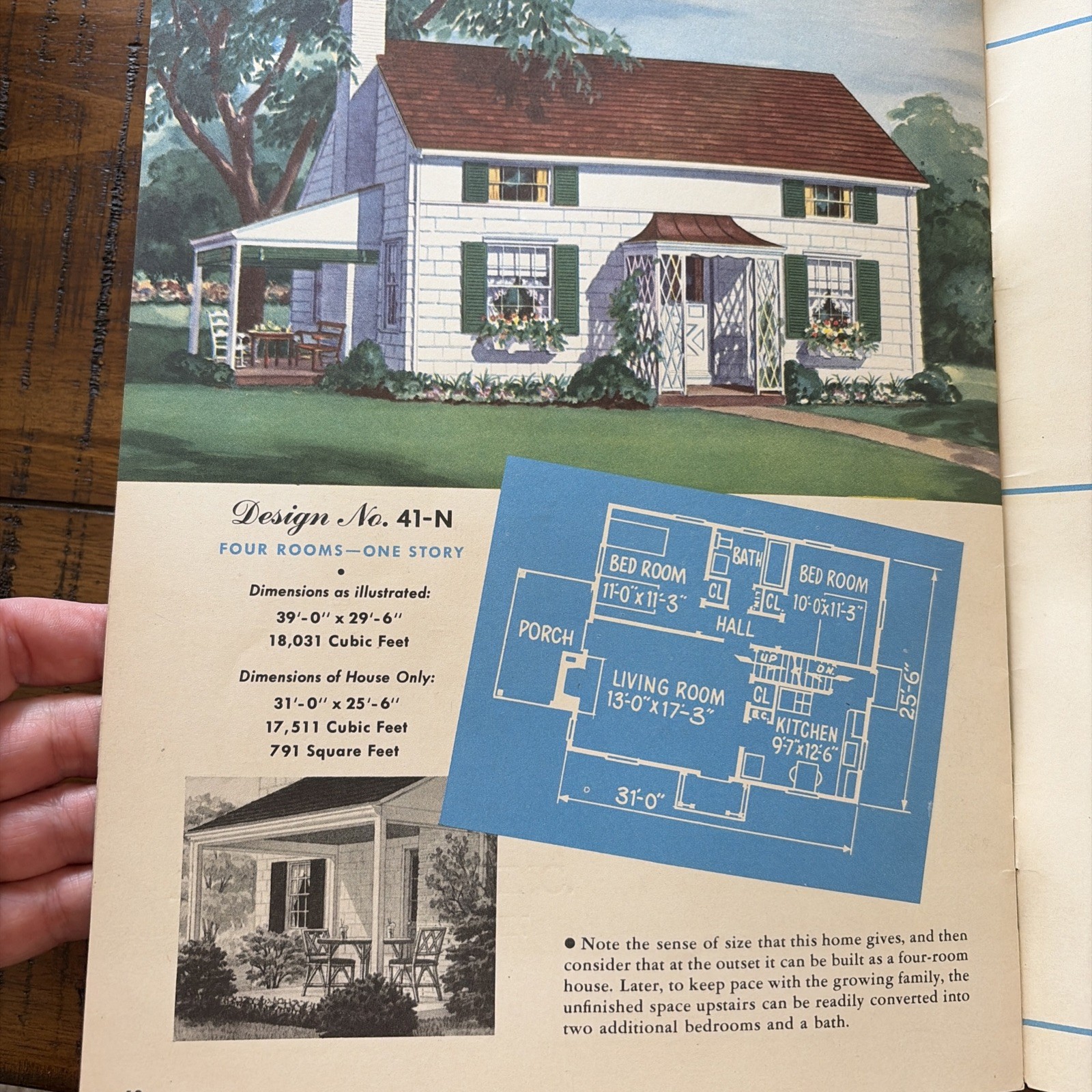 Vintage 40s 50s MCM Mid Century Home Designs House Plans Catalog Small Homes