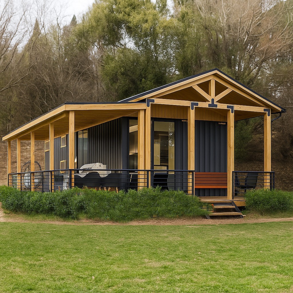 Container house plans – 2 bedrooms – 1 bathroom – Digital PDF File