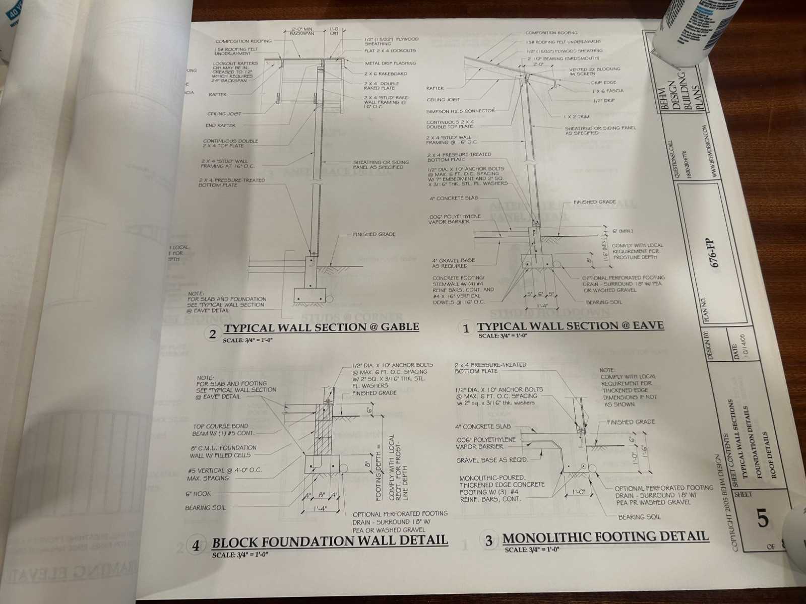 PERMIT READY 26 X 26’ GARAGE PLAN DRAWN TO SCALE BLUEPRINTS AND MATERIALS LIST
