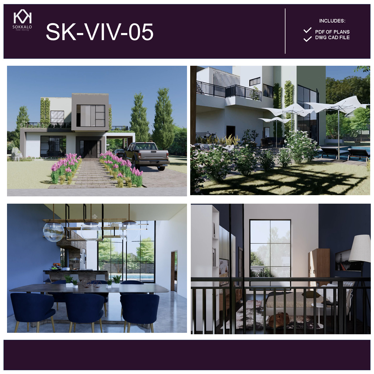 72′ x 47′ (22.00X14.60 m) A Frame Modern House – Plan Blueprint PDF