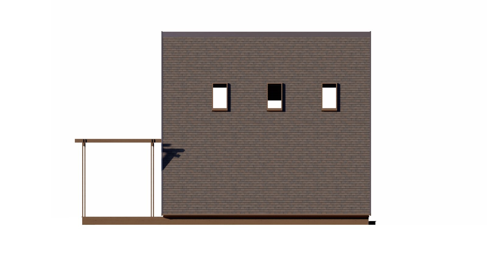 22’x38’ 2 Beds, 1 Bath Small A-Frame Cabin Architectural Build Plans PDF.