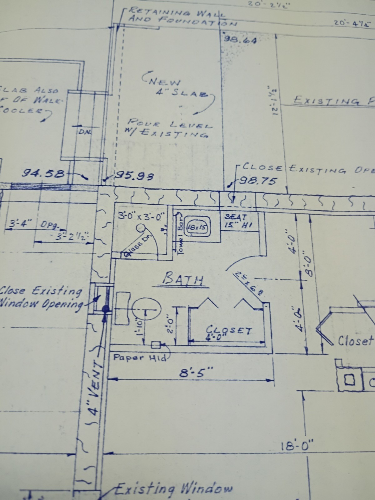 Vtg 1964 Mid Century Modern House Blueprints Professional Owner Architect 1964