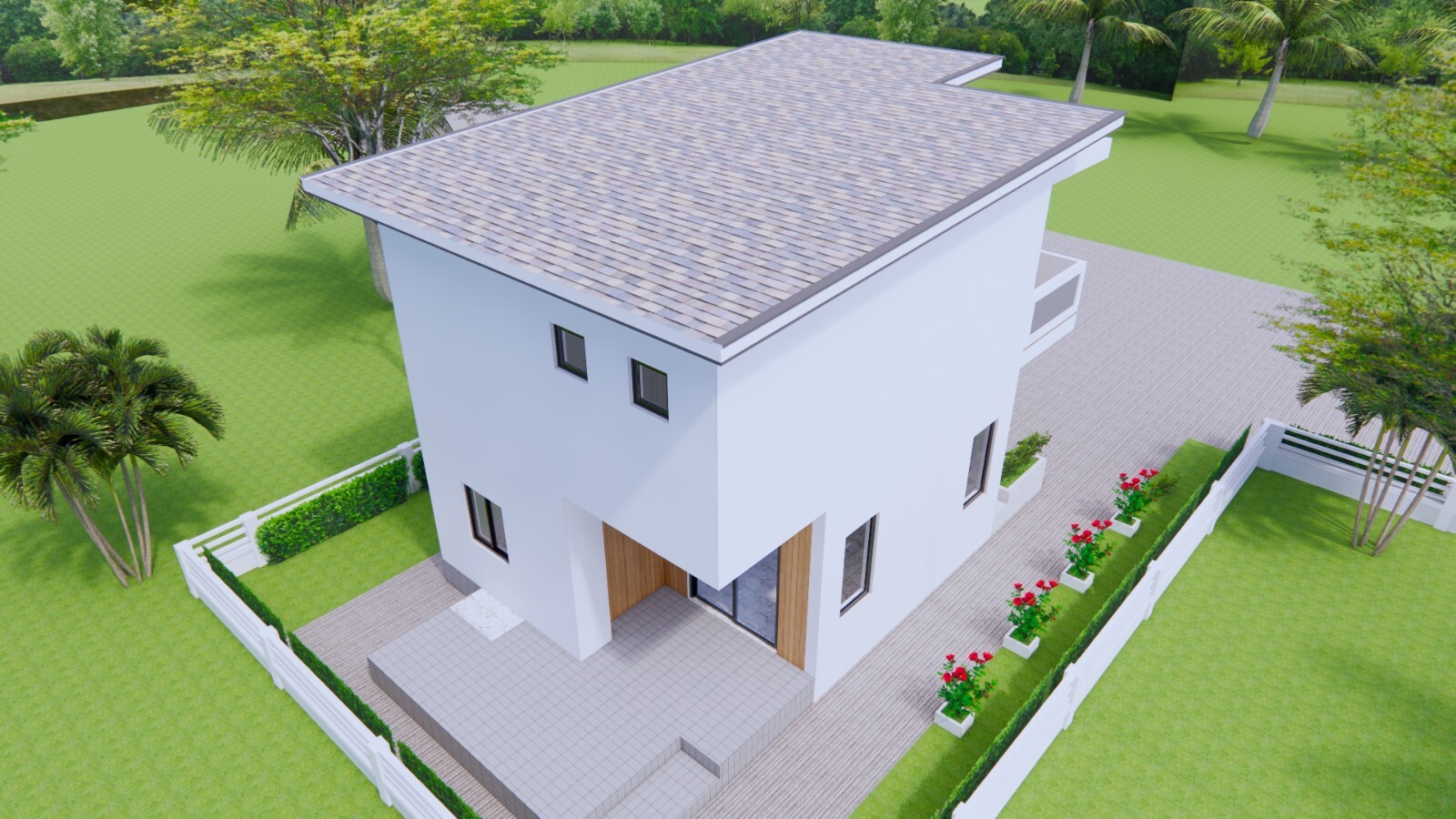 20×30 Feet Small House Plan 6×9 Meter 2 Beds 2 Baths PDF Plan (A4 Hard Copy)