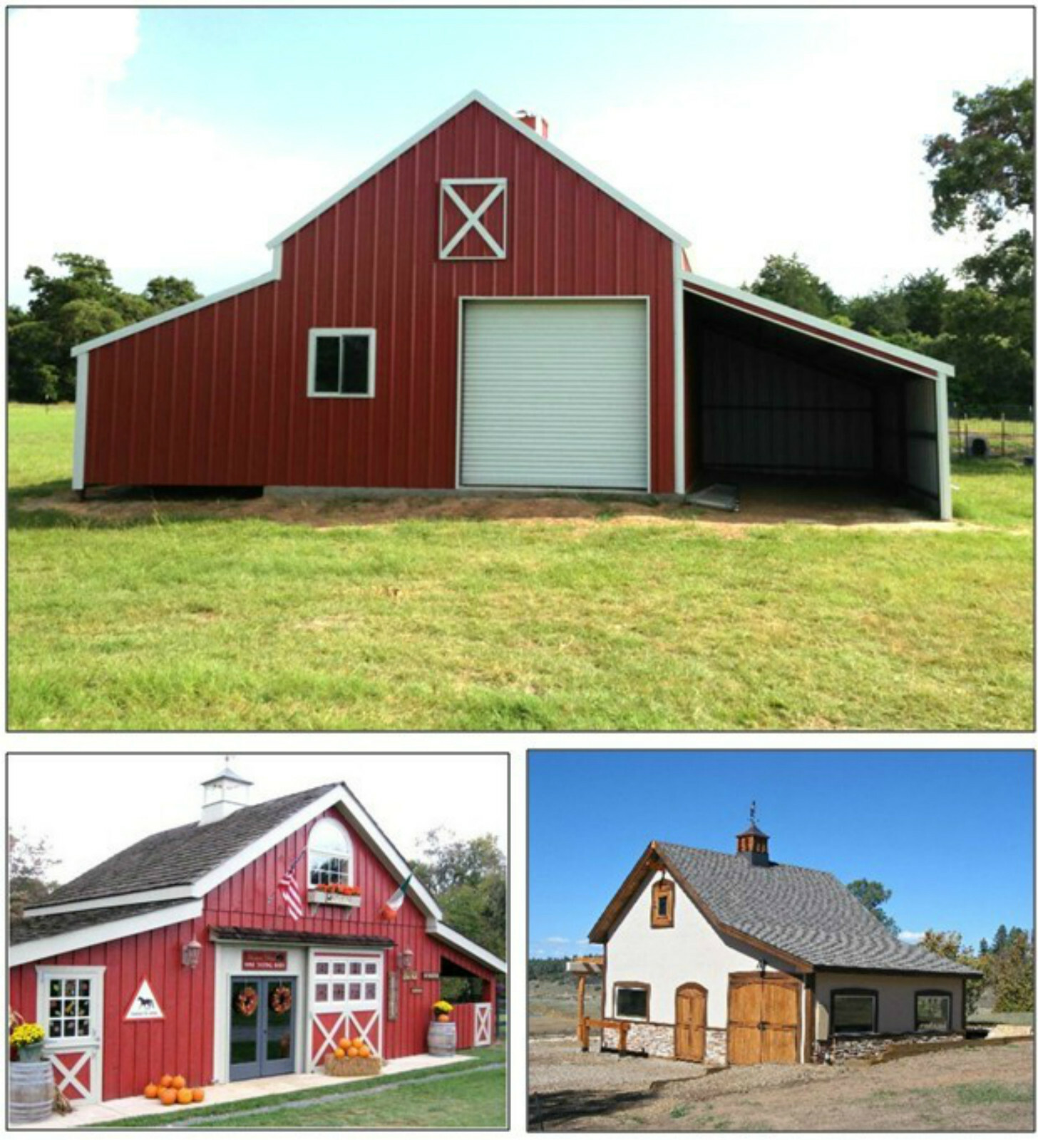 44 Pole-Barn Designs with Lofts – Complete Construction Plans (B7)