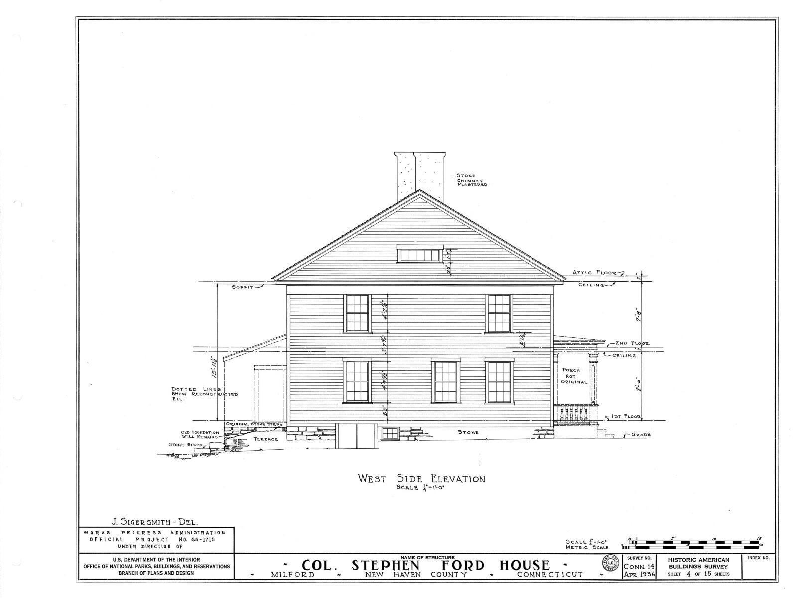 Early Colonial timber framed house, 4 bedrooms, printed architectural plans