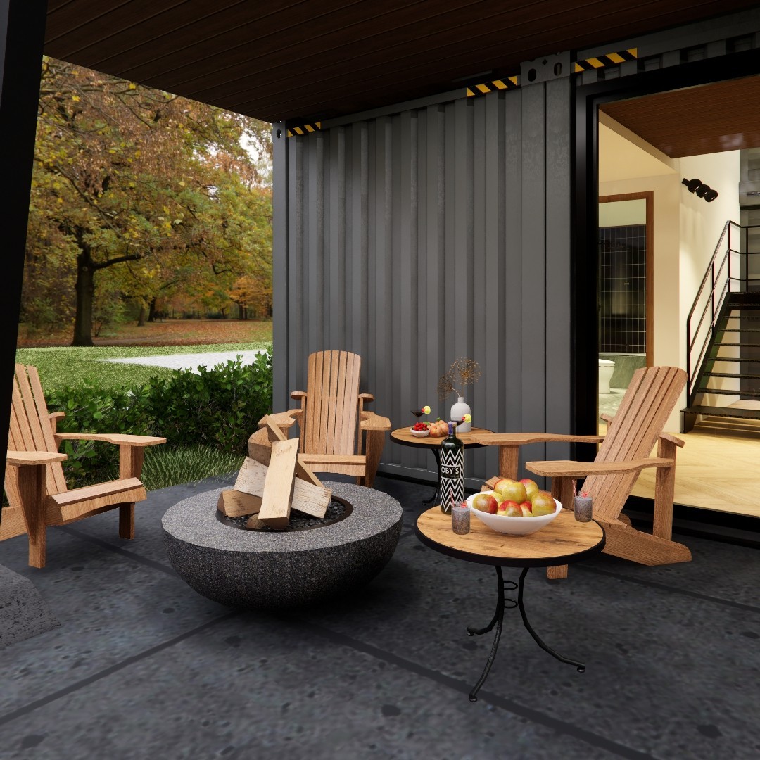Container house plans – 2 bedrooms – 2 bathrooms – Digital PDF File