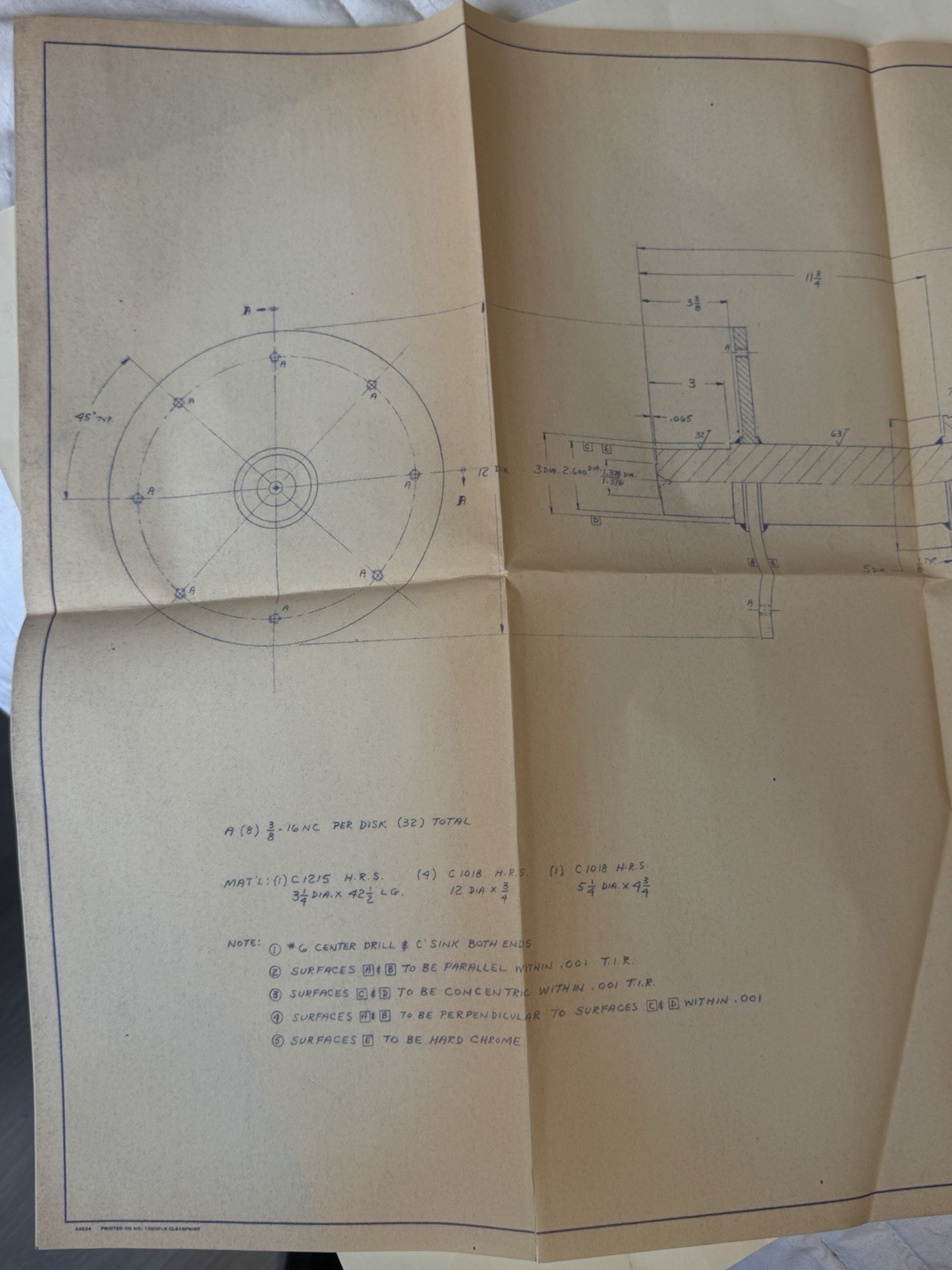 Westinghouse & American Hofmann Lot Of 2 Engineering Blueprints Schematics Look