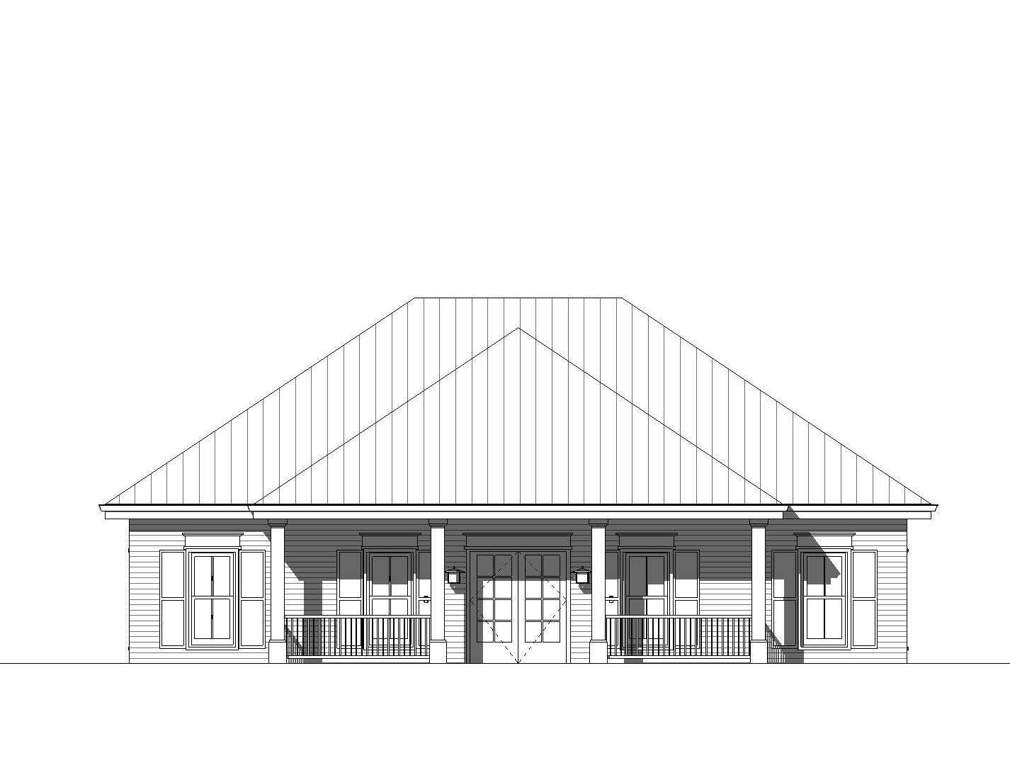 The Parkway House Design – Craftsman Cottage 3 bed 2 bath (48’x48′) Custom House