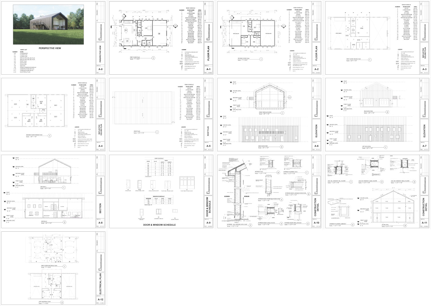Barndominium House Plan 4 Bedrooms 4 bath 40’x70′ 2,800 sq ft. | PDF Download