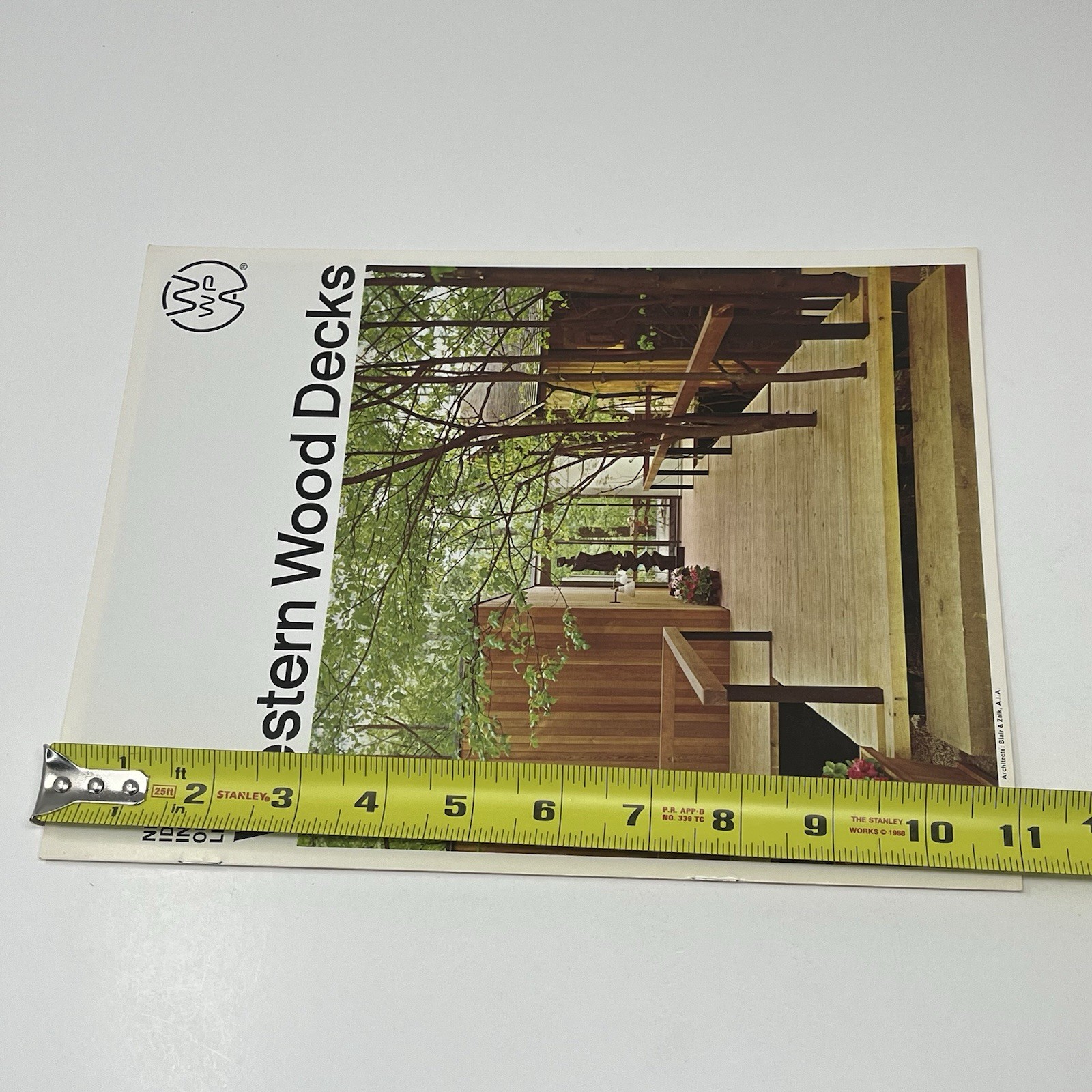 1960’s Western Wood Products Decks Home House Design Idea Dealer Brochure