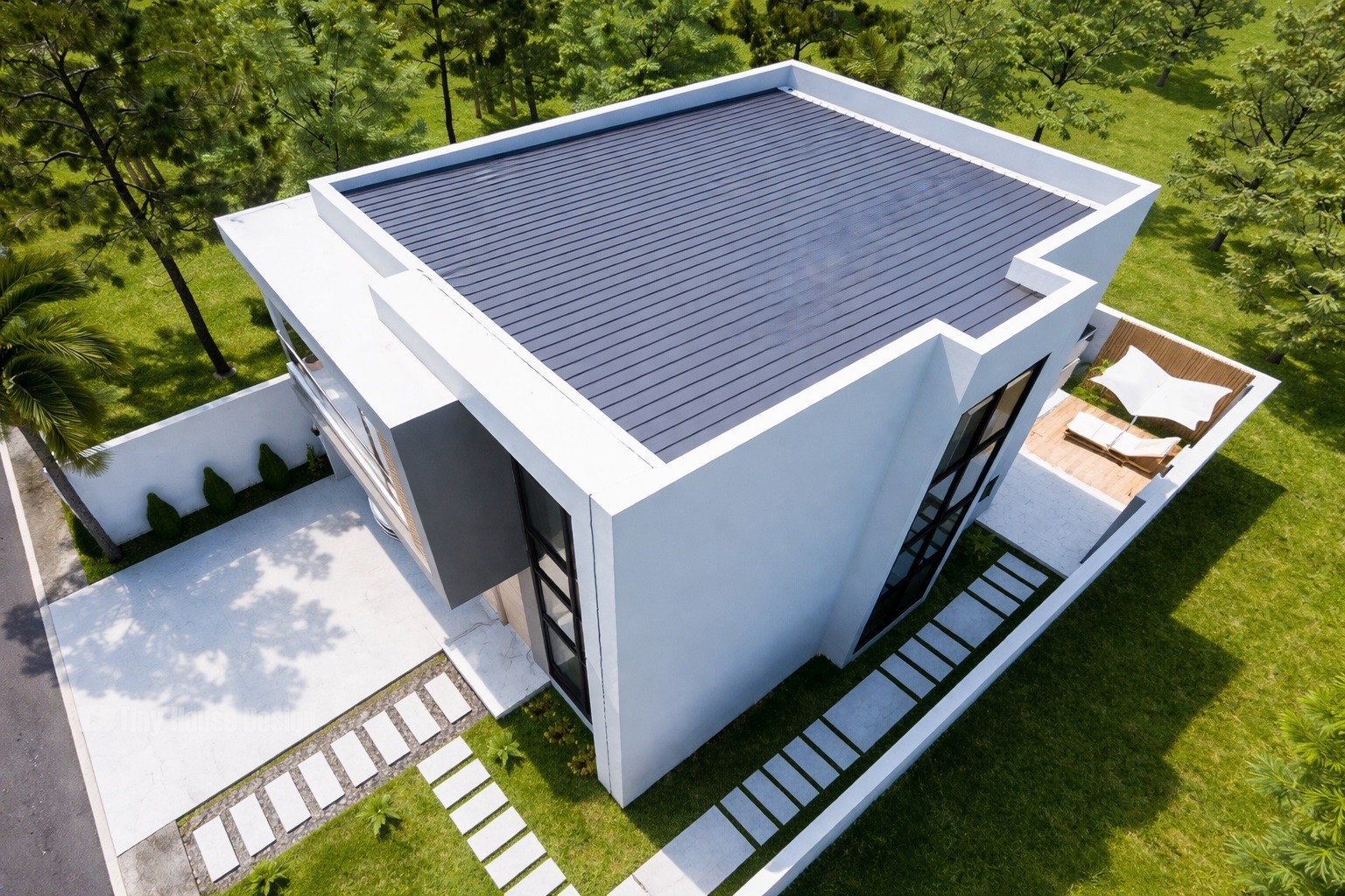 28×34 Feet House Design Plan 8.4×10.2 Meter 4 Bed 3 Bath PDF, CAD &A4 Hard Copy