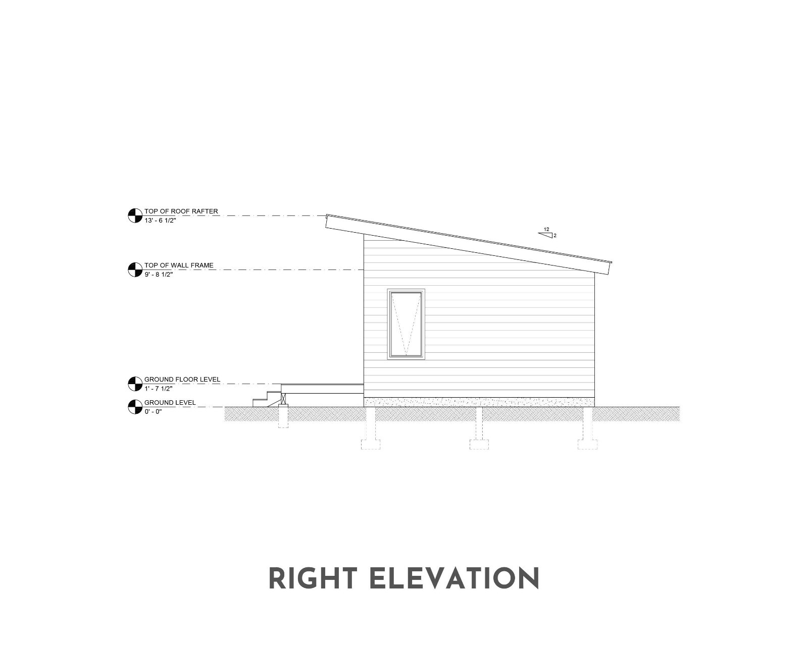 Modern Cabin House, 16′ x 32′, 512 Sq Ft, Tiny House, Architectural Plans