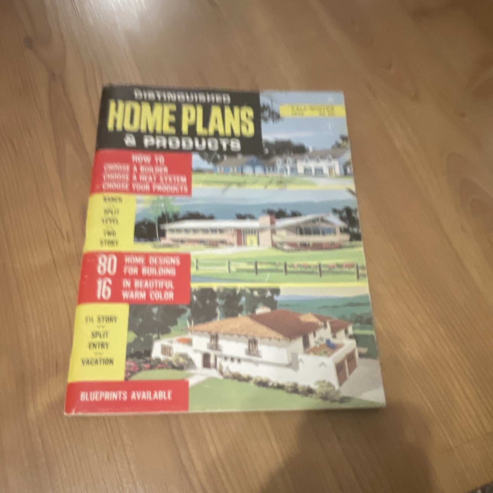 Pall Mall Vintage/Retro Home Plans & Products Home Designs Plan Book Publication