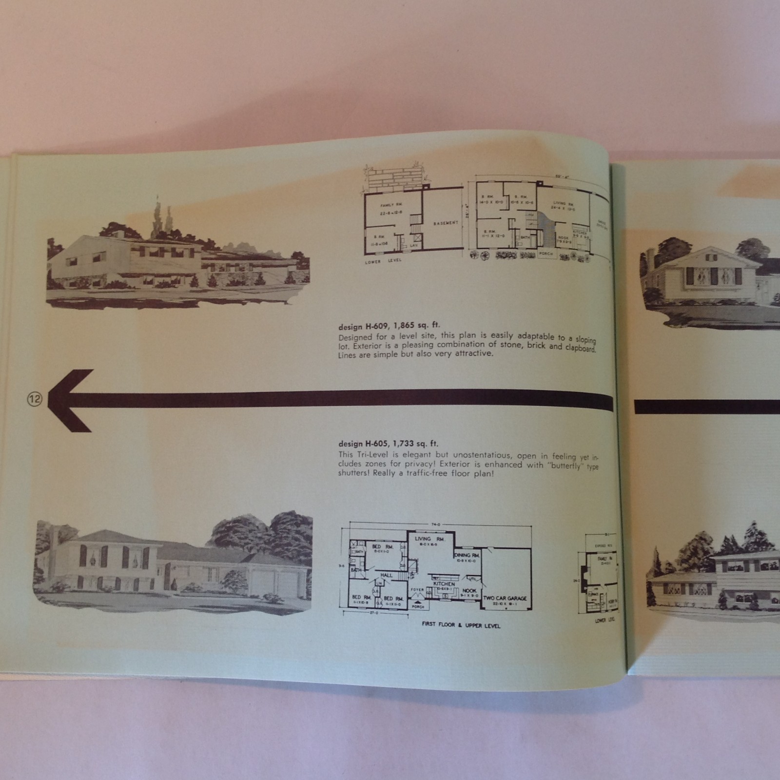 Vintage 1950’s-60’s The Detroit News Parade of Homes 92 Home Designs Booklet MI
