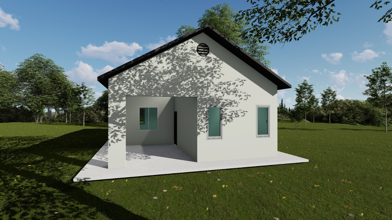 Tiny Home Building Plans – 39’x24′ with 750sqft Living Space