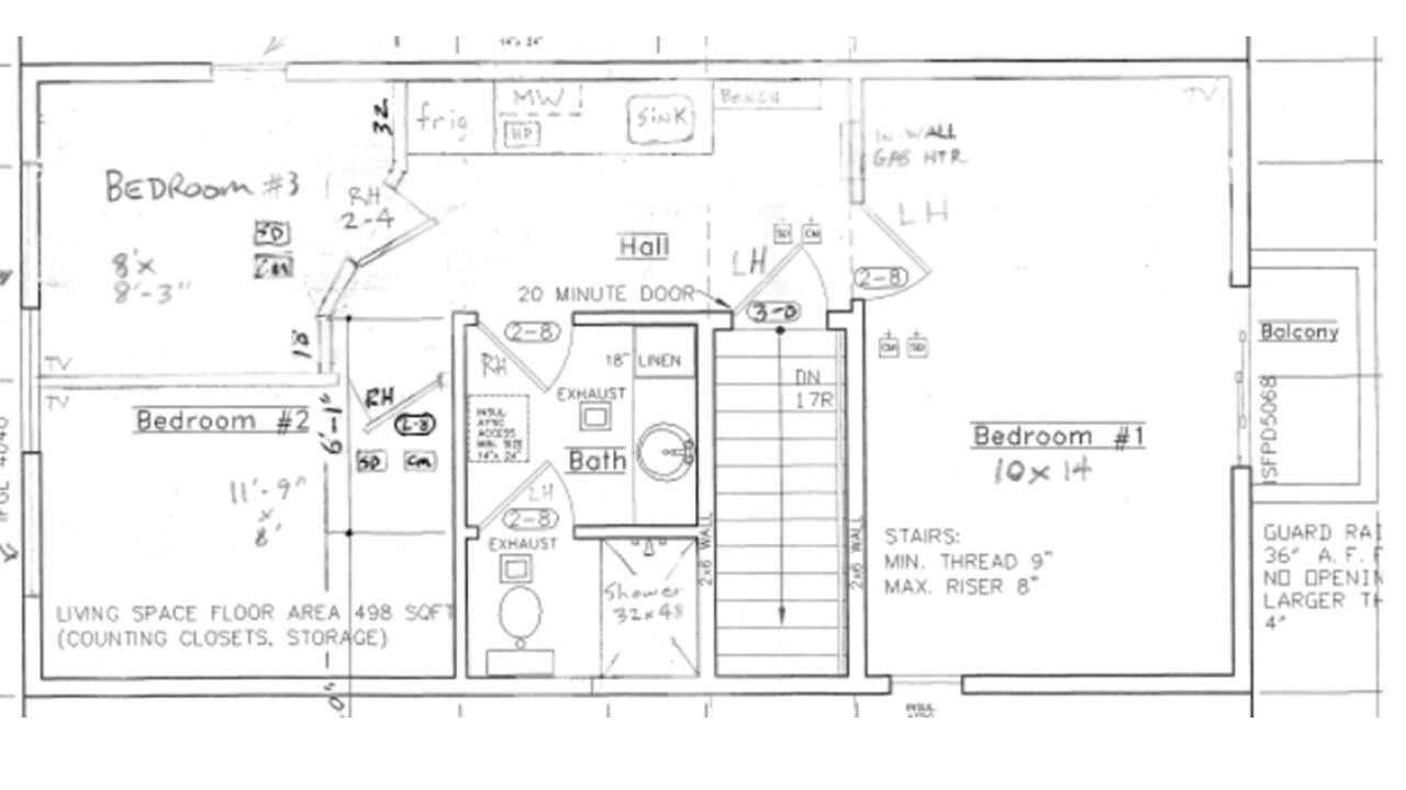 CABIN COTTAGE 3 CAR GARAGE BUNK HOUSE PLANS BLUEPRINTS