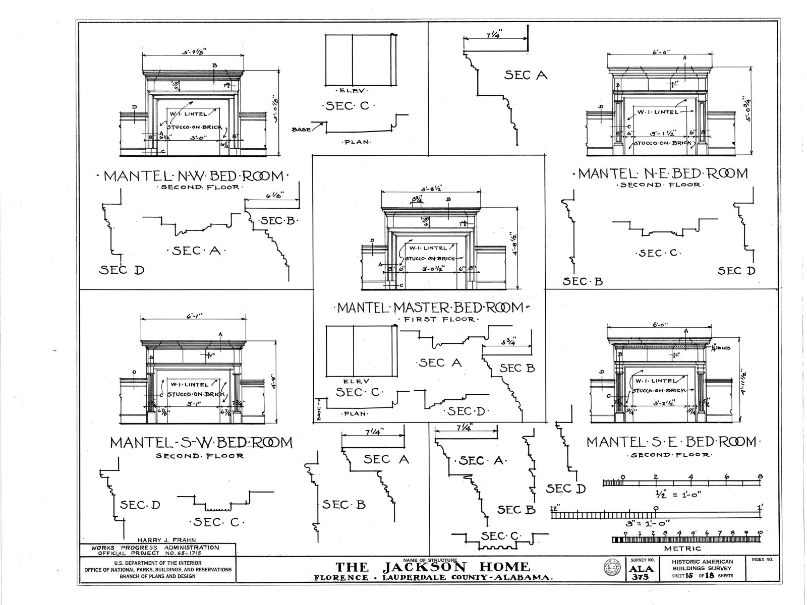 Architectural Home Plans, Historic Forks of Cypress Antebellum Mansion