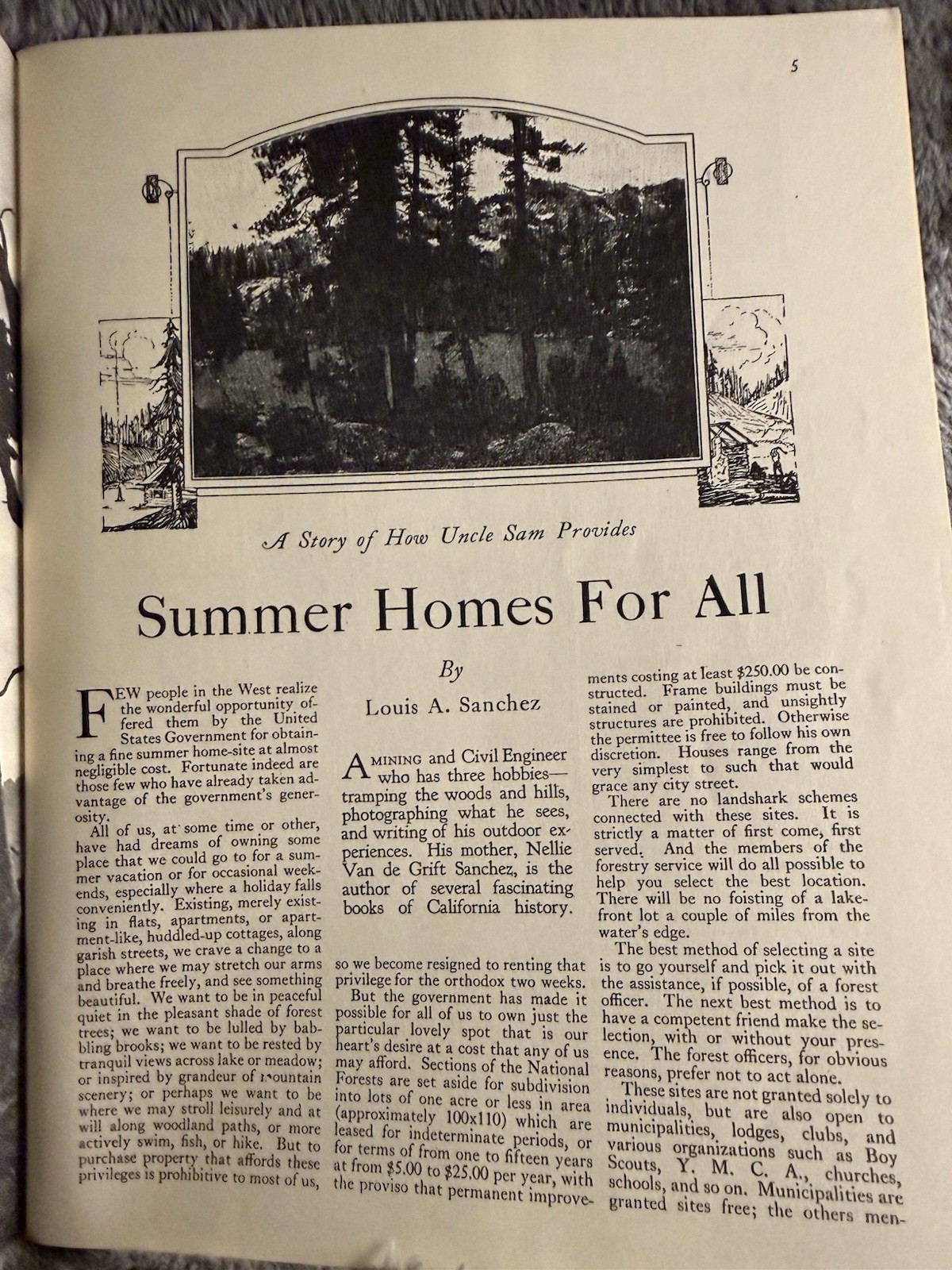 1933 Sunset Camp And Cabin Book Vintage Cabin Plans Rustic Architectural Camping