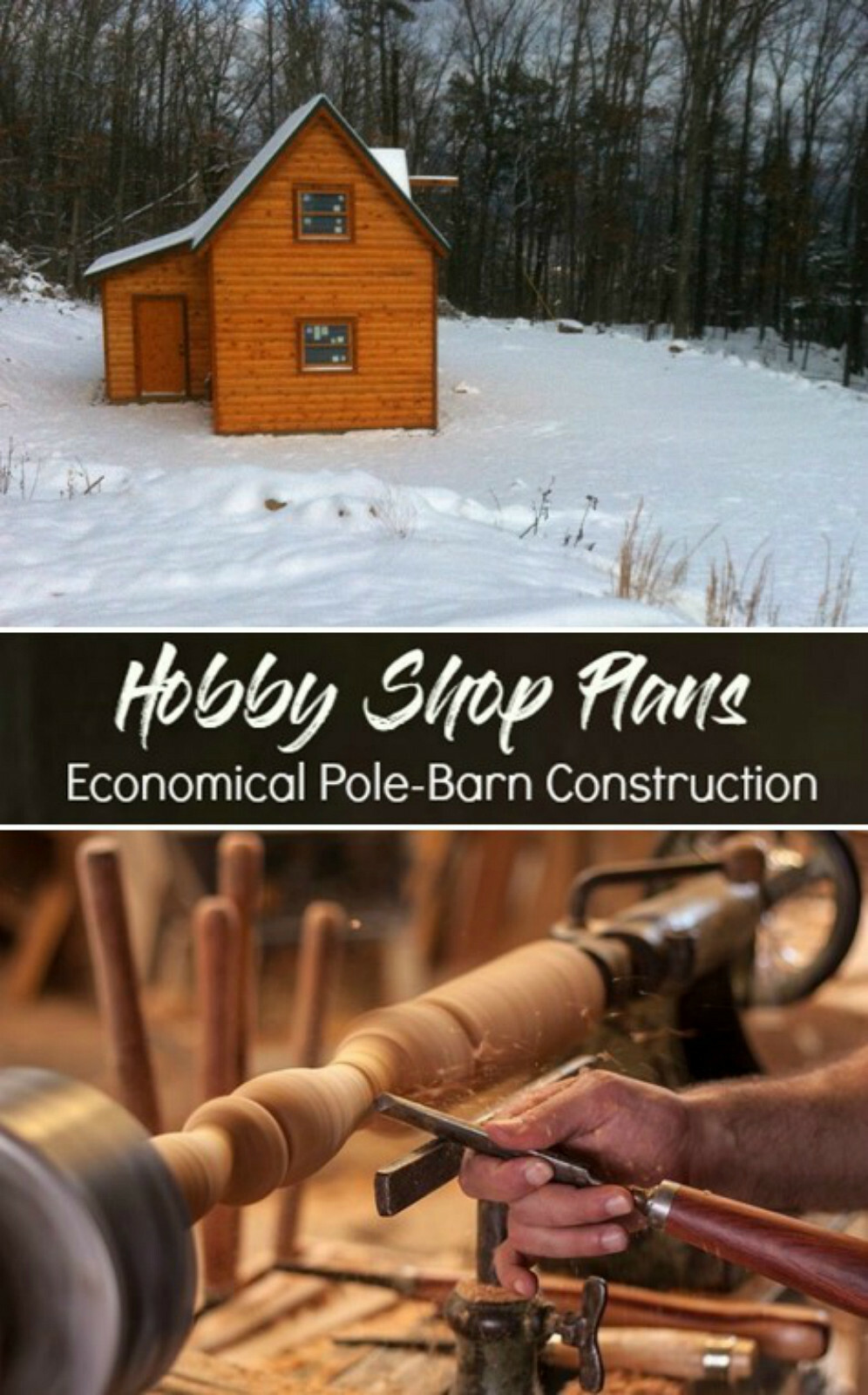 14 Hobby Barn Designs – Complete Pole-Barn Construction Plans (S2)