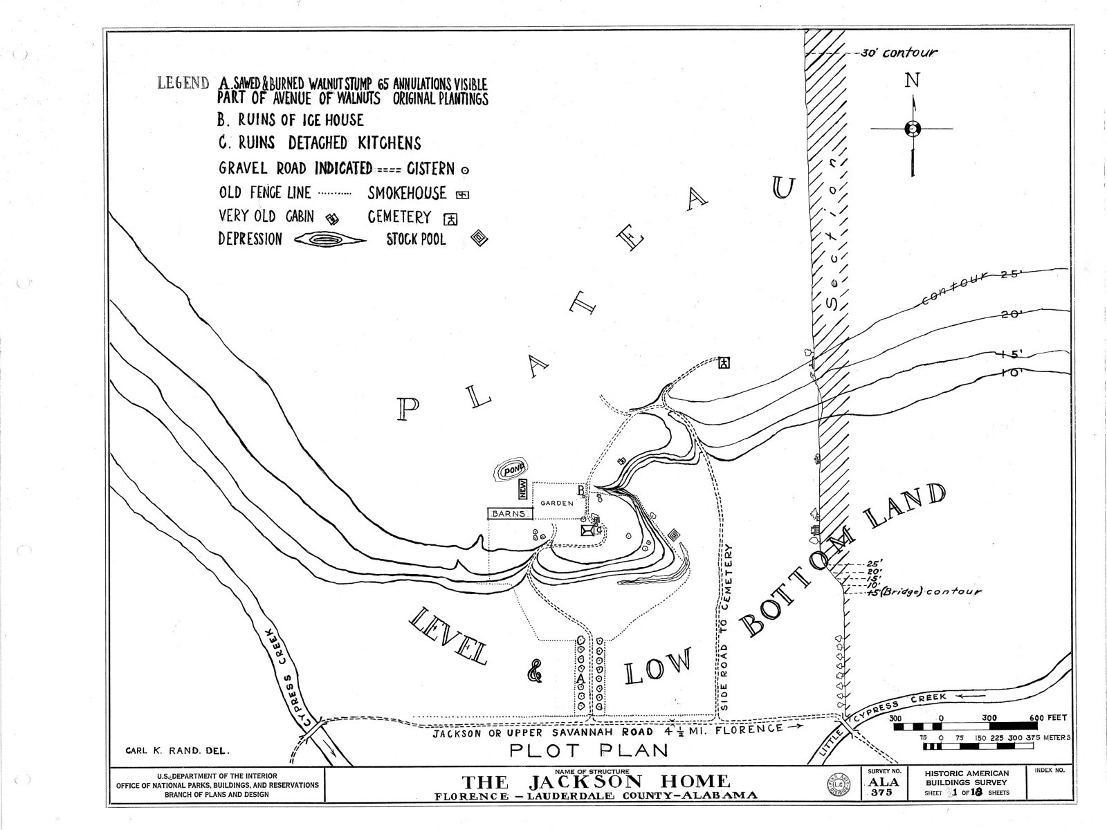 Architectural Home Plans, Historic Forks of Cypress Antebellum Mansion
