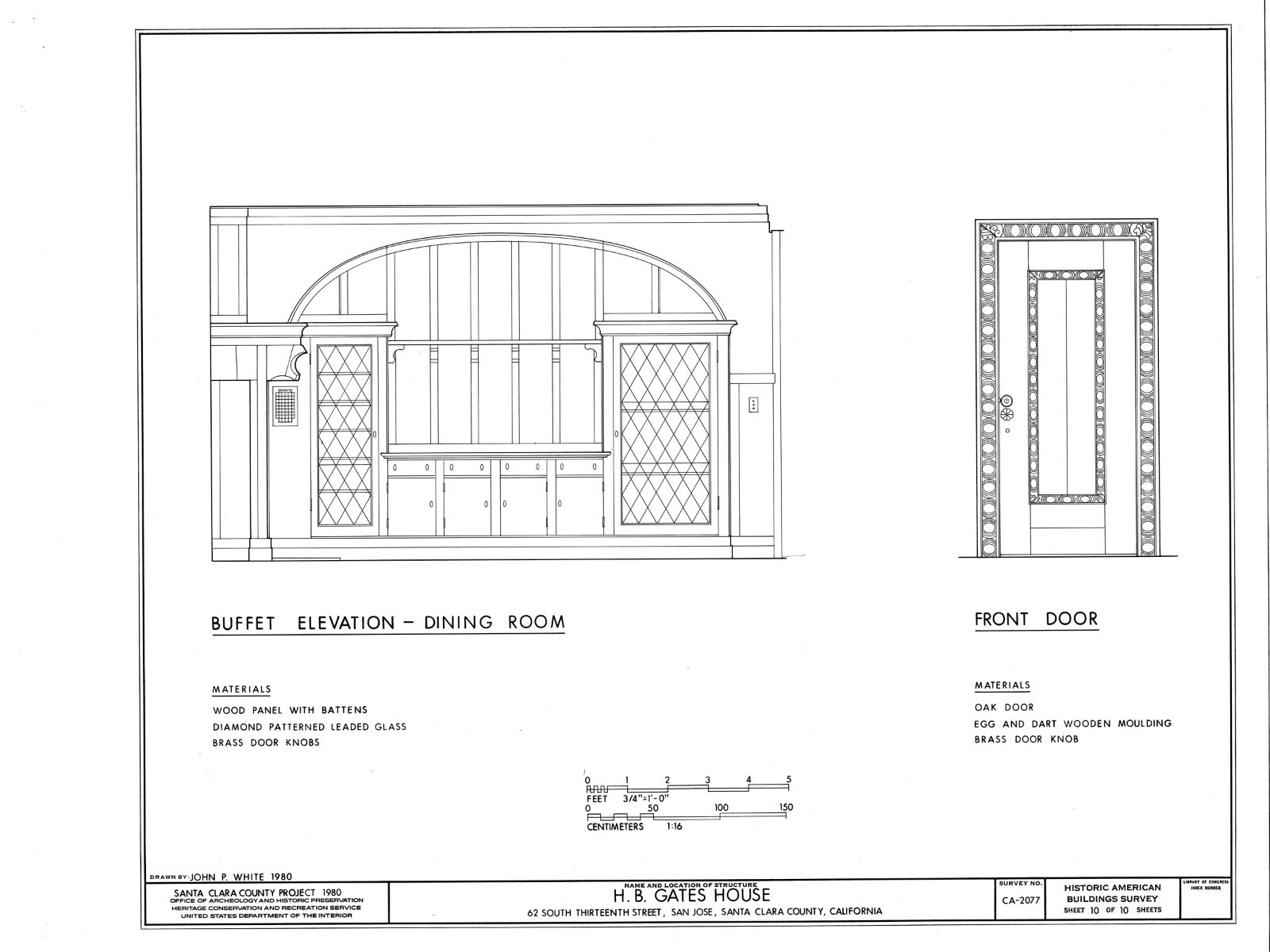 Craftsman Masterpiece by Bernard Maybeck, architectural prints, 4+ Bedrooms