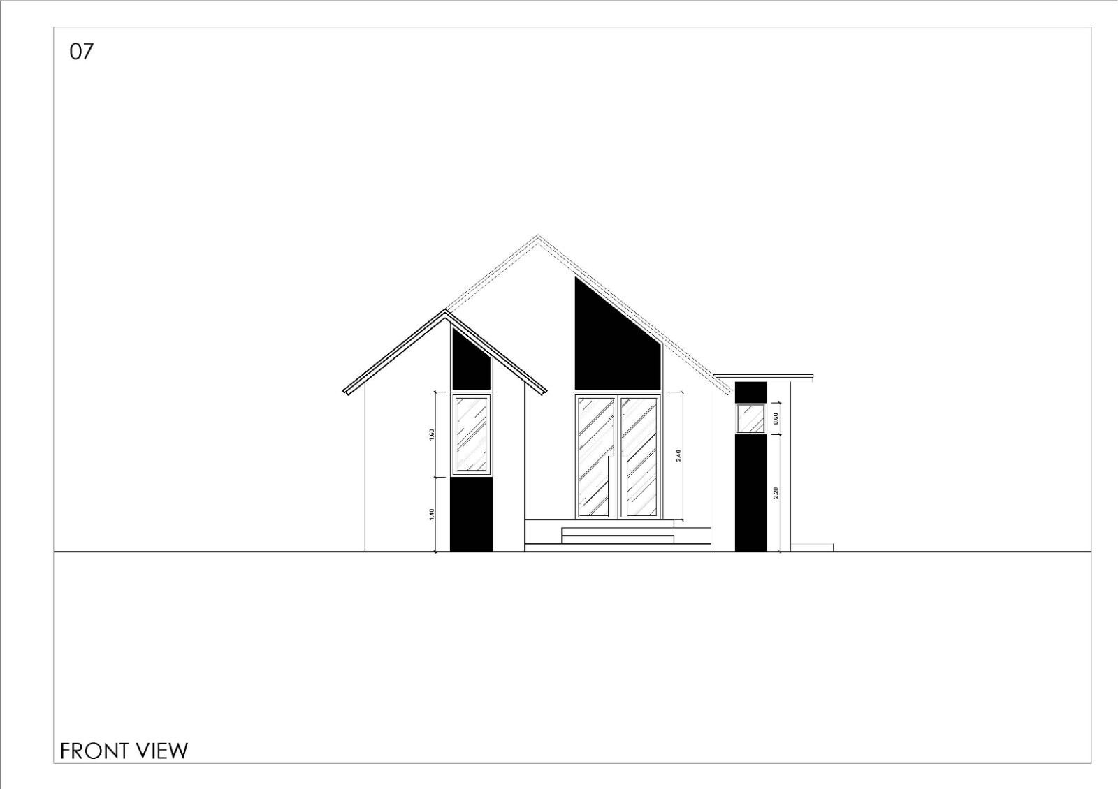 Custom Bungalow Villa Design-2BedRoom-3Bathroom,Full PDF+CAD File+3D SketchUP