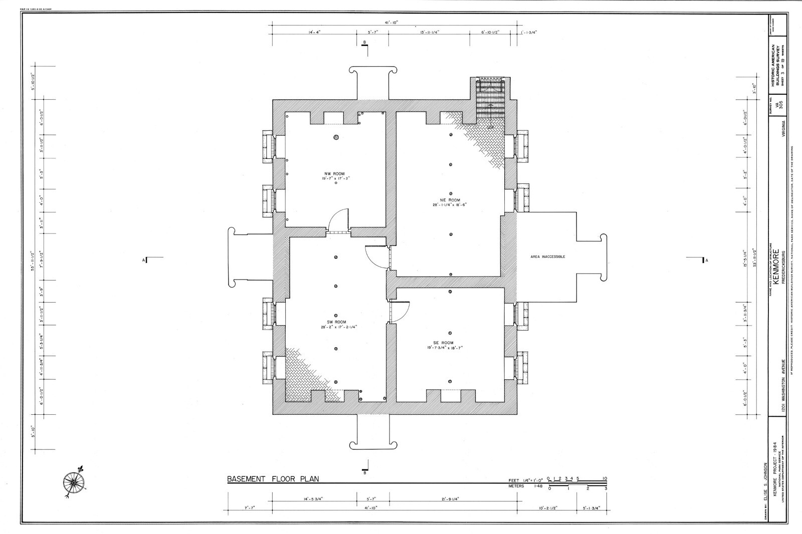 Kenmore Plantation, traditional colonial house, 4+ bedrooms, printed home plans