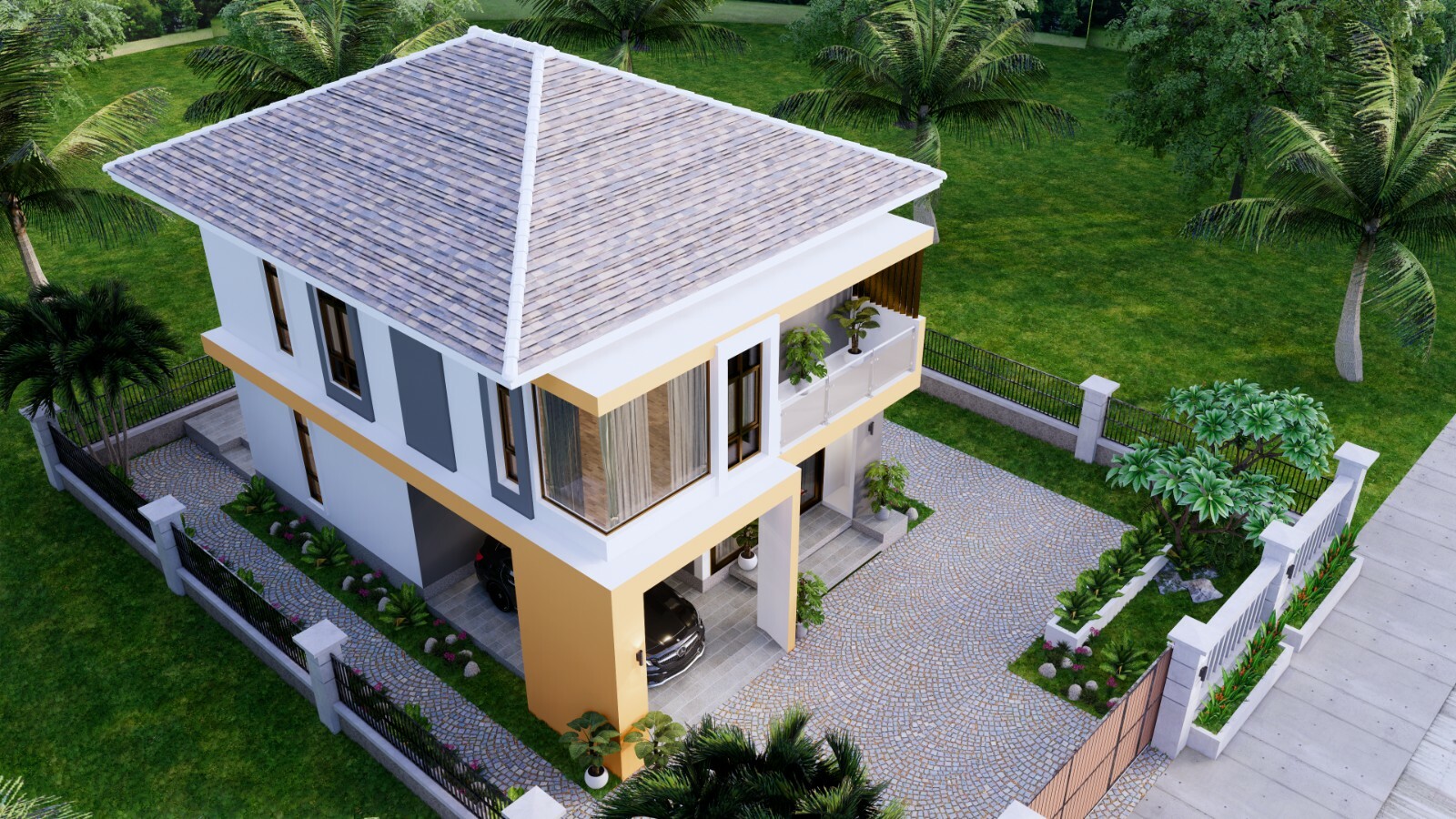 25×35 Small House Plan 7.5×9 Meter 3 Bedrooms PDF Full Plans (A4 Hard Copy)