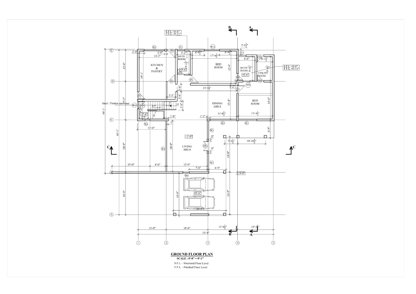 Modern House Plan 3D images DWG CAD File And PDF For Blueprint Plans