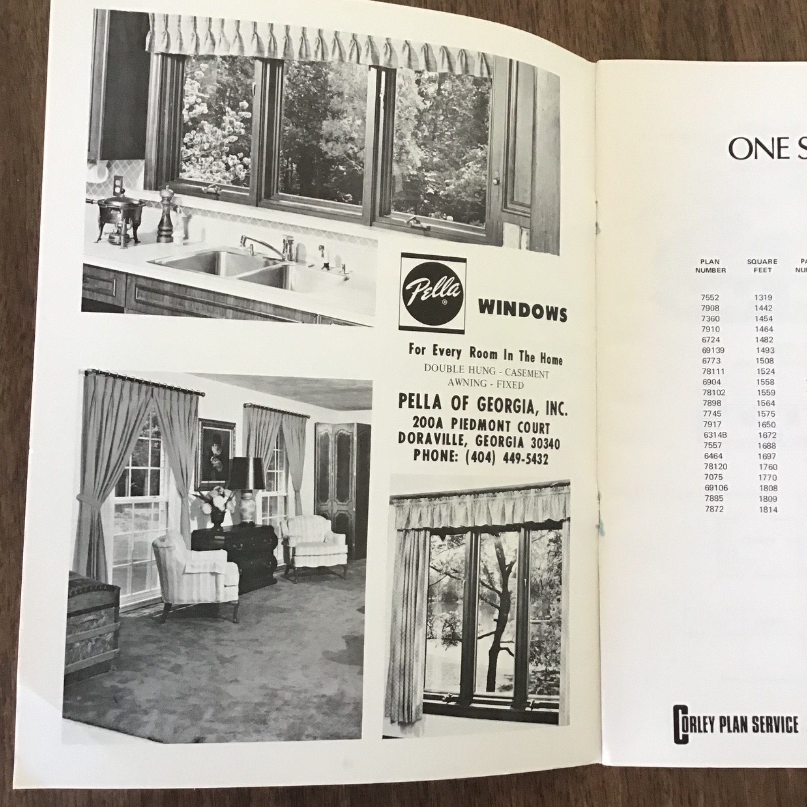 1990s Vintage Contemporary Home Plans HOUSE Floor Plans Book SEE INDEX One Story