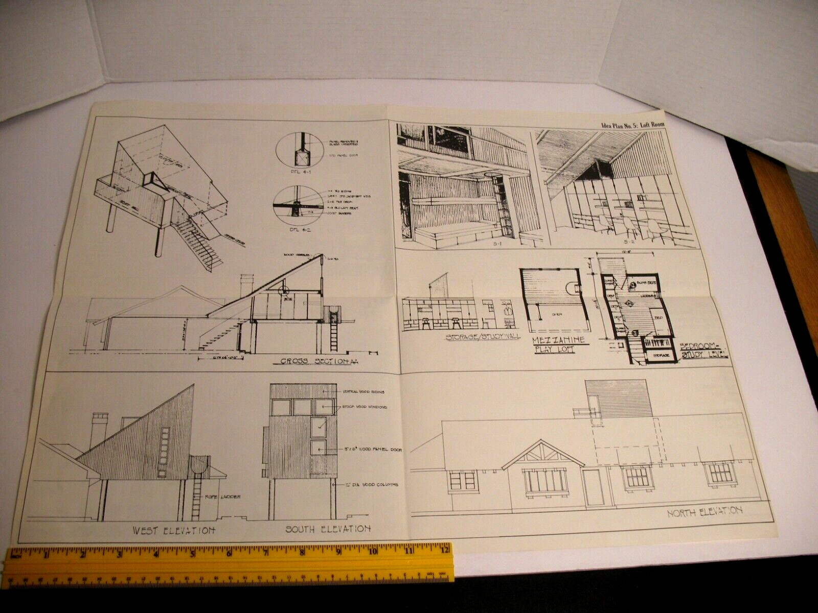 WESTERN WOOD PRODUCTS ASSOCIATION IDEA BUILDING PLANS LOFT ROOM FOLD OUT