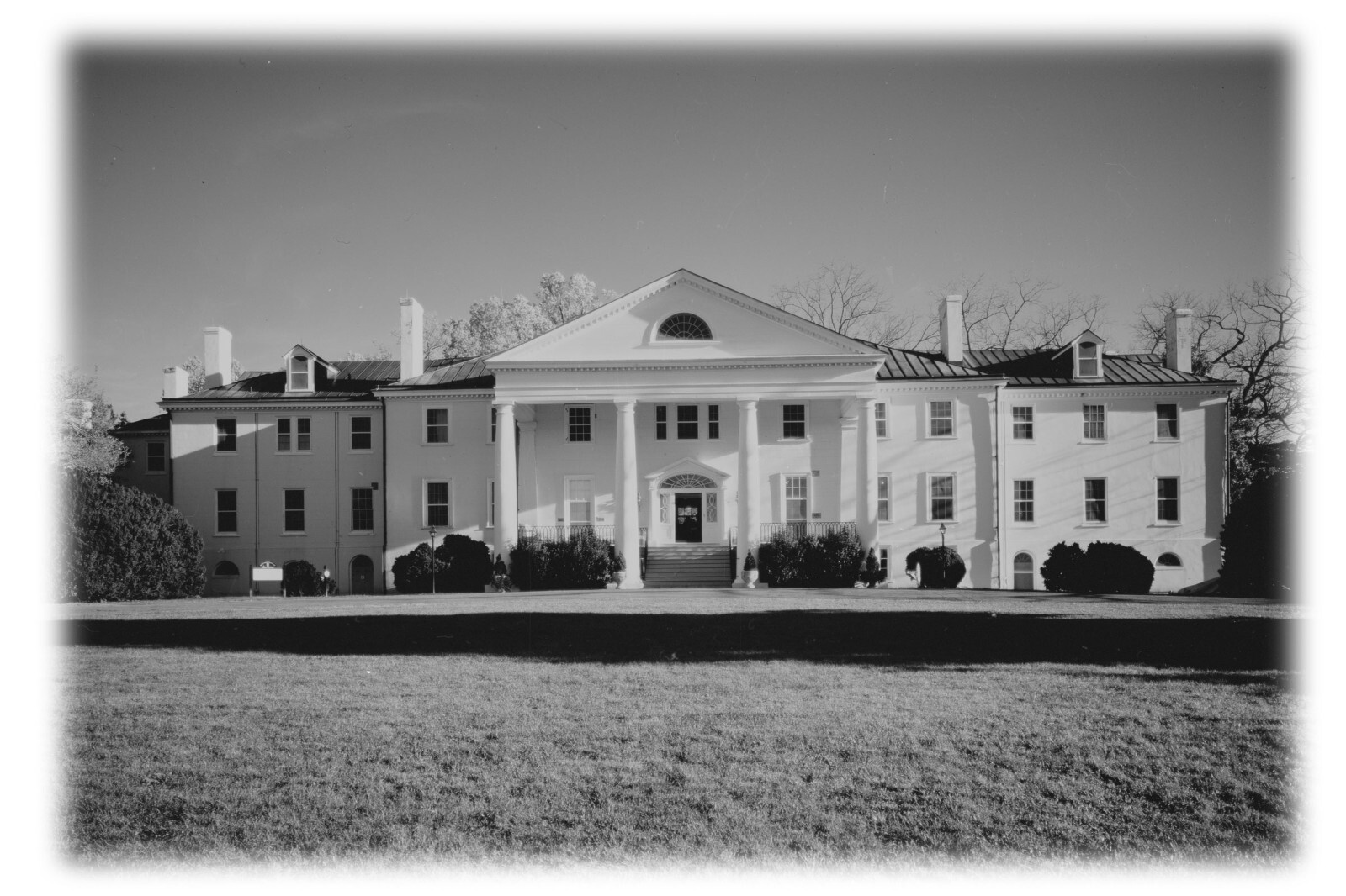 Montpelier, a Southern Colonial Country Mansion, printed architectural plans