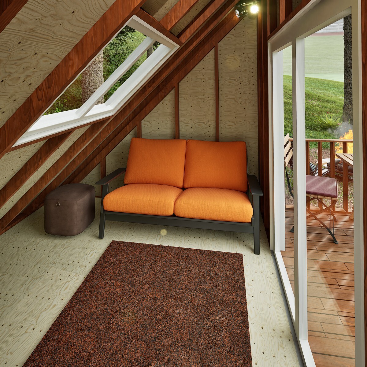 Easy To Build A Frame Cabin Plans, Changeable & Expandable, Hard Copy