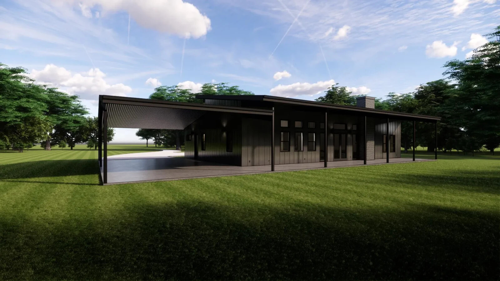 The Pure Pasture Barndominium: 4 Bedrooms / 2.5 Baths 2,626 SF Design Blueprints