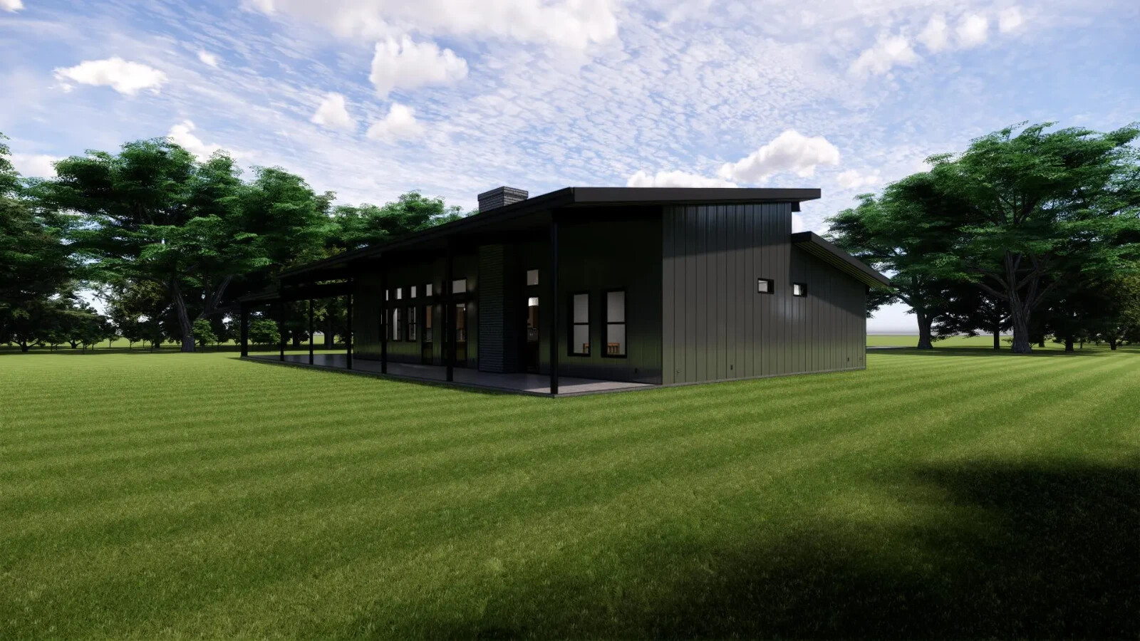 The Pure Pasture Barndominium: 4 Bedrooms / 2.5 Baths 2,626 SF Design Blueprints