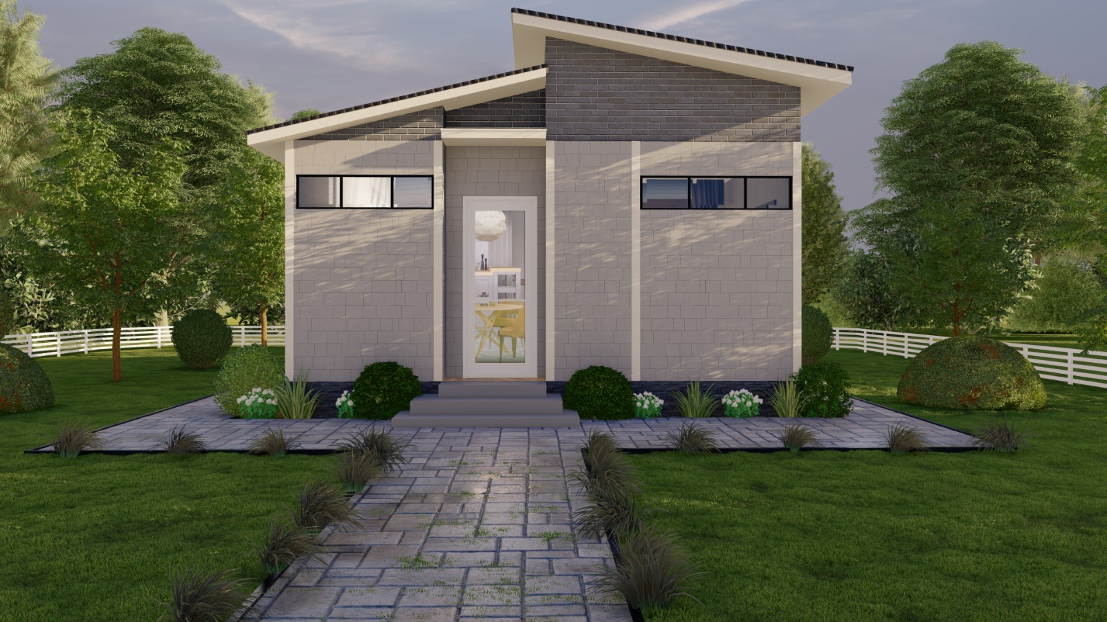 Generic Tiny House Plan 26×20 – 520 Sqft Cabin Cottage Layout Blueprint