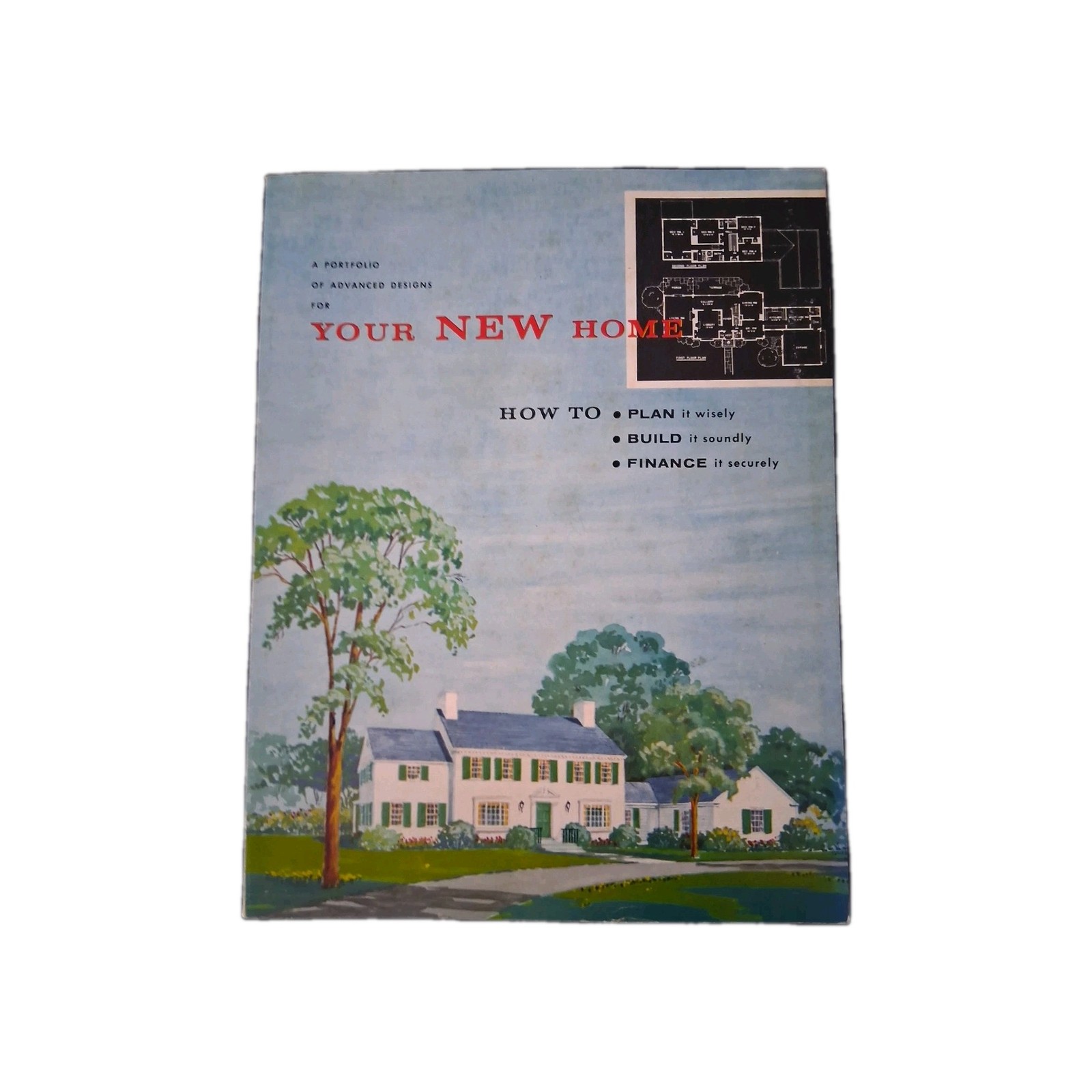 1957 A Portfolio of Advanced Designs for Your New Home by The Equitable Life