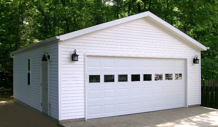 24′ X 22′ Standard Two Car Garage Construction Plans – PDF Download